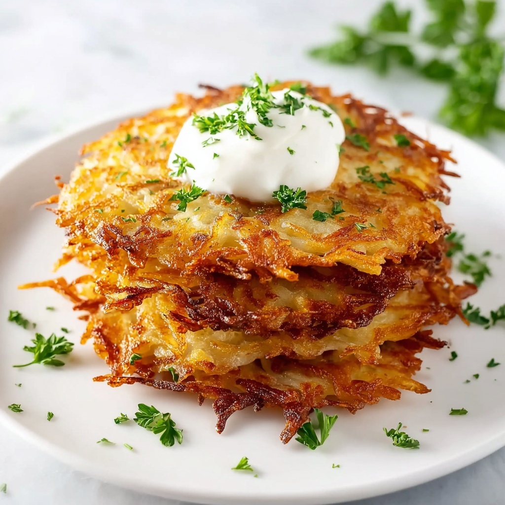 Crispy Grated Potato Fritters: Quick Comfort for Any Meal Recipe - Recipe Image