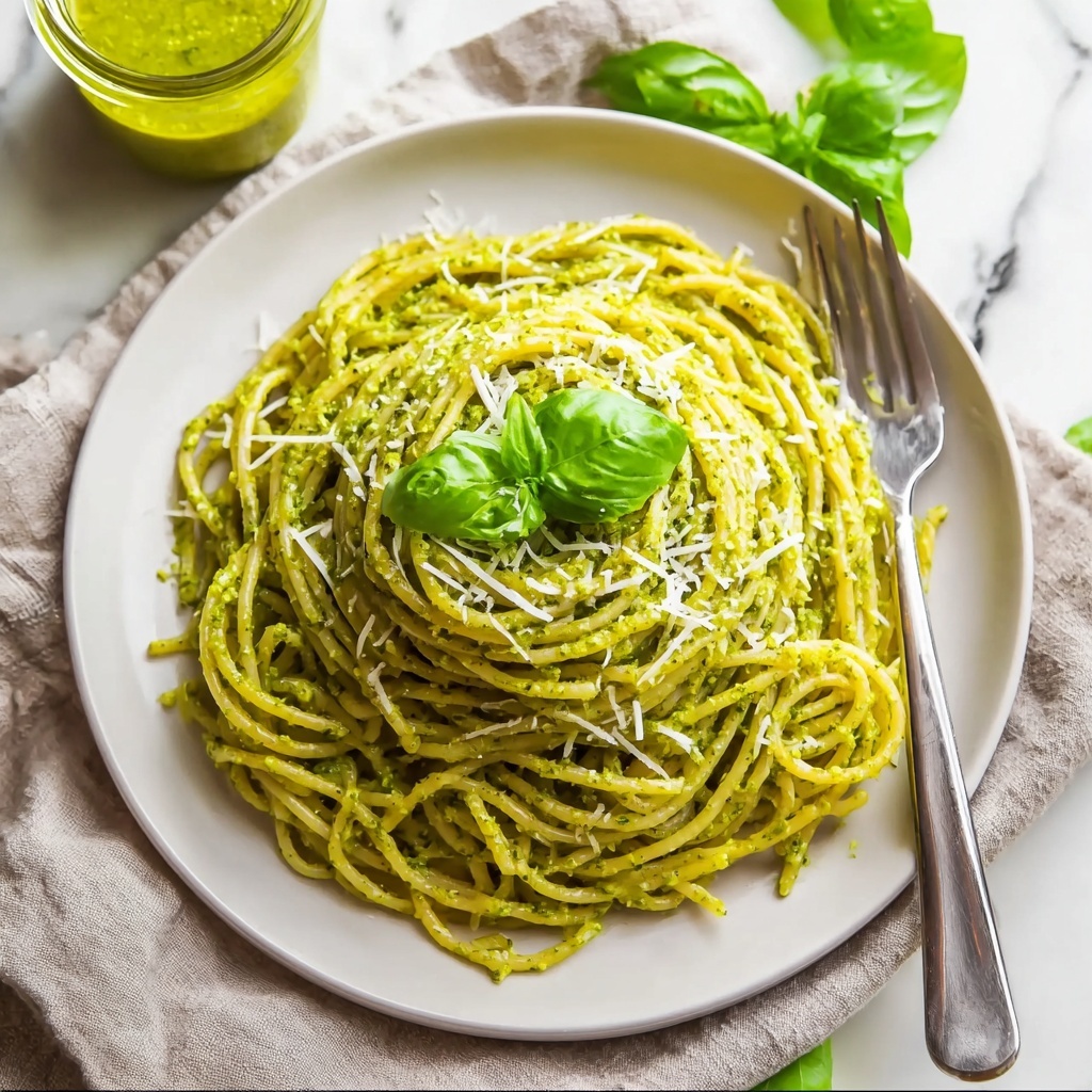 Delicious Pesto Pasta: Quick Recipe for Flavor Lovers Recipe - Recipe Image