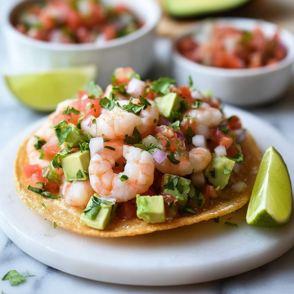 Shrimp Ceviche Tostadas Recipe - Recipe Image