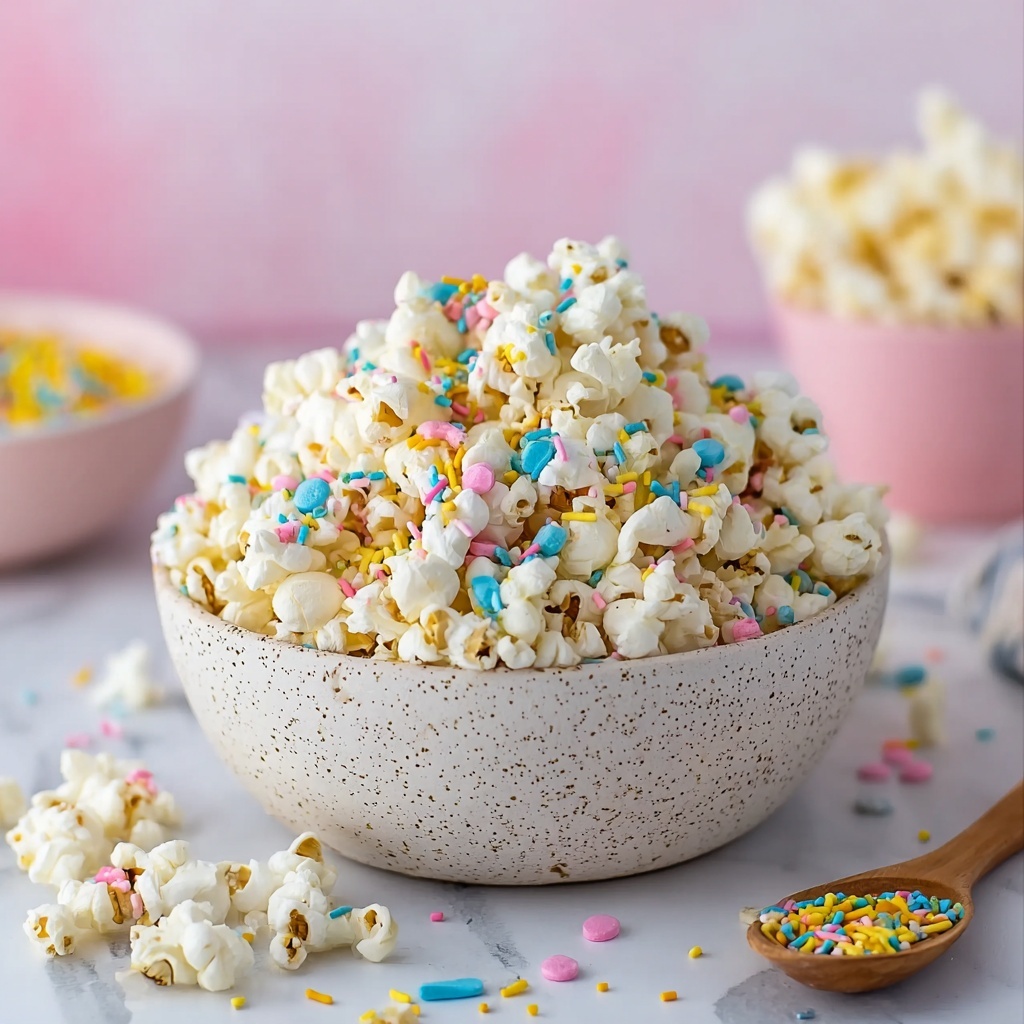 Funfetti Protein Popcorn: Your Sweet Power Snack Upgrade Recipe - Recipe Image