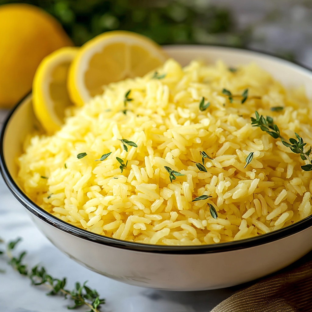 Easy and Delicious Lemon Rice Recipe - Recipe Image