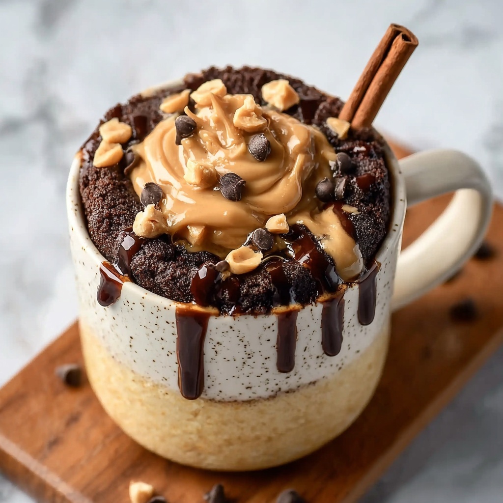 Peanut Butter Mug Cake: The Easiest 7-Minute Dessert Recipe - Recipe Image