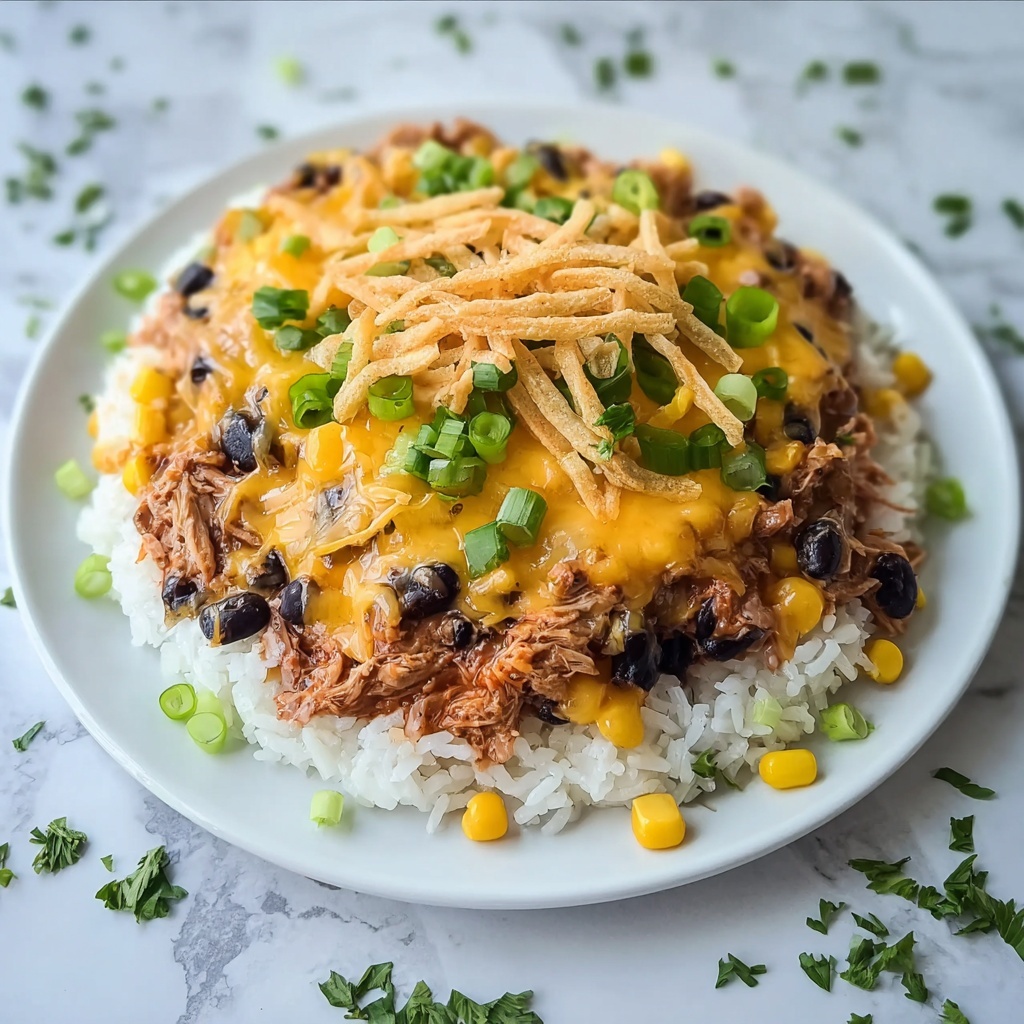 Shredded BBQ Chicken Casserole Recipe - Recipe Image