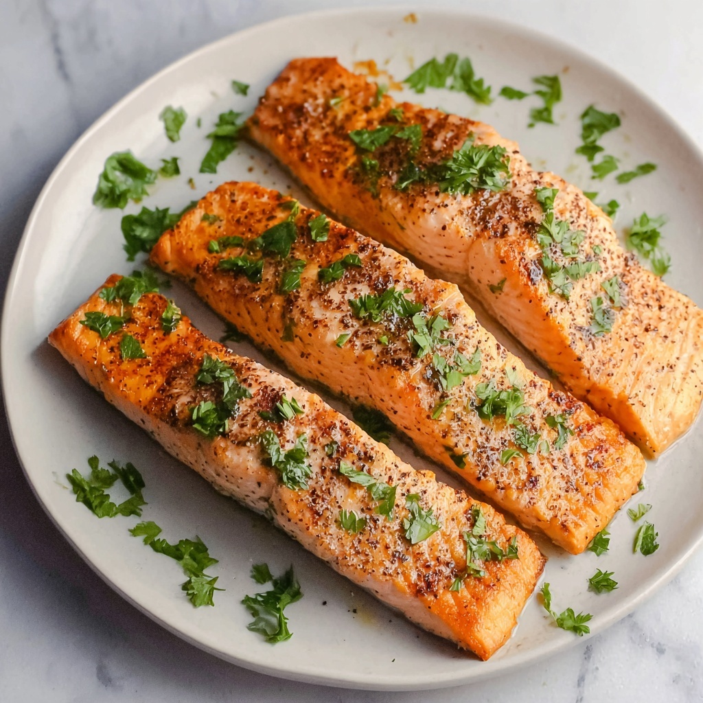 Easy Air Fryer Salmon Recipe - Recipe Image