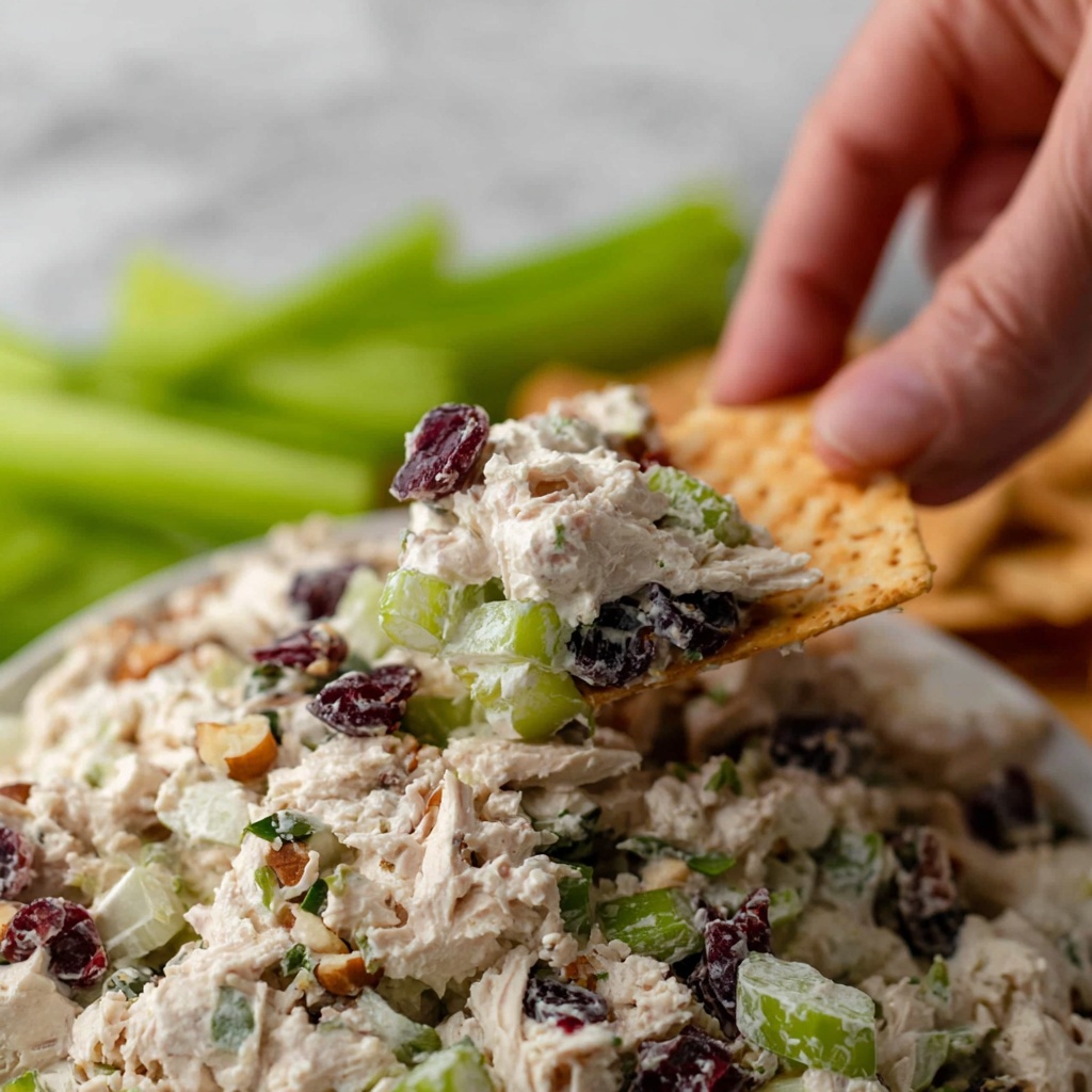 Cranberry and Pecan Chicken Salad Recipe - Recipe Image