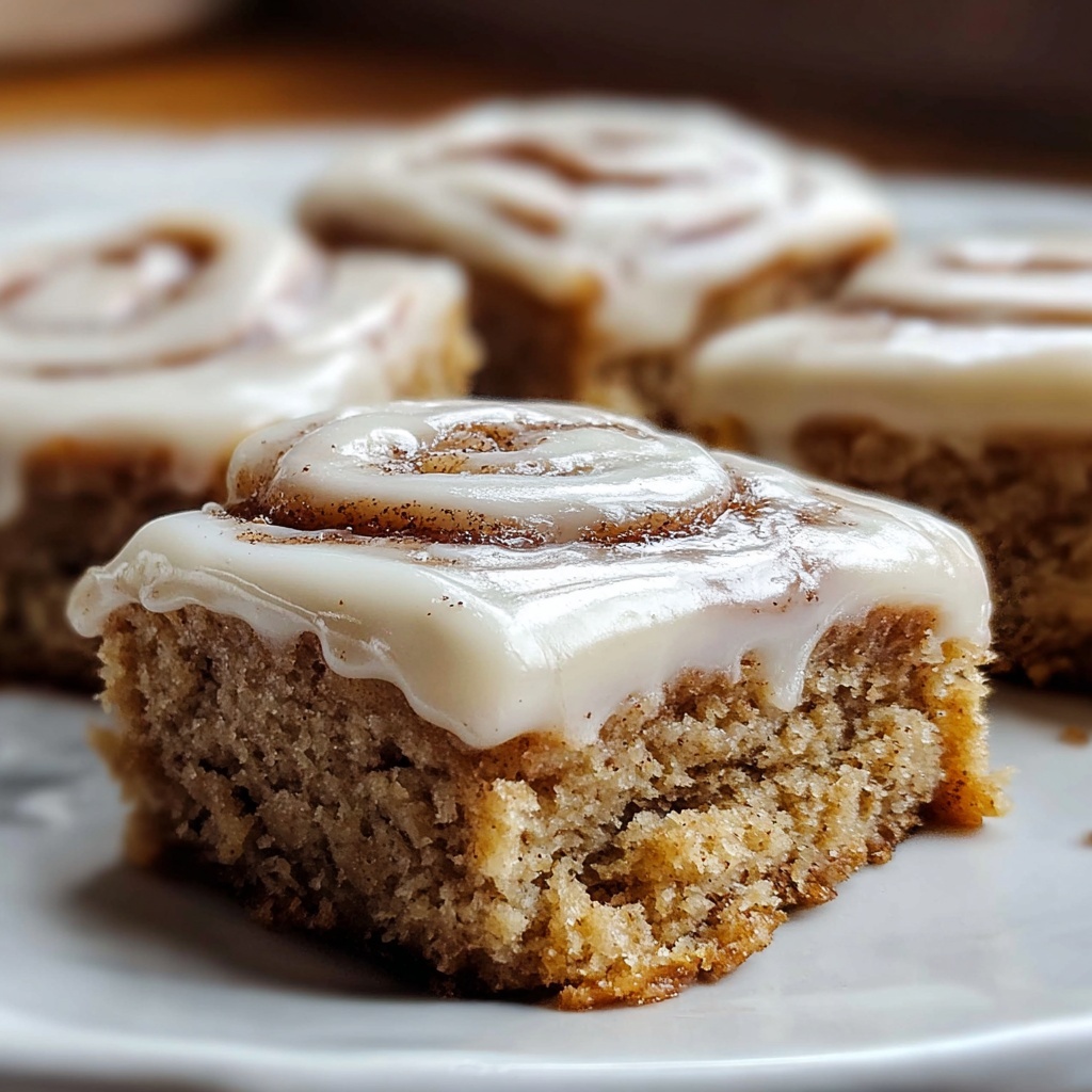 Cinnamon Roll Bliss Bars Recipe - Recipe Image