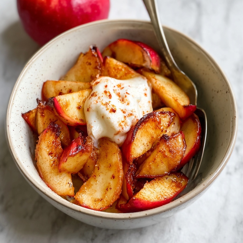 Air Fryer Cinnamon Sugar Apples Recipe - Recipe Image