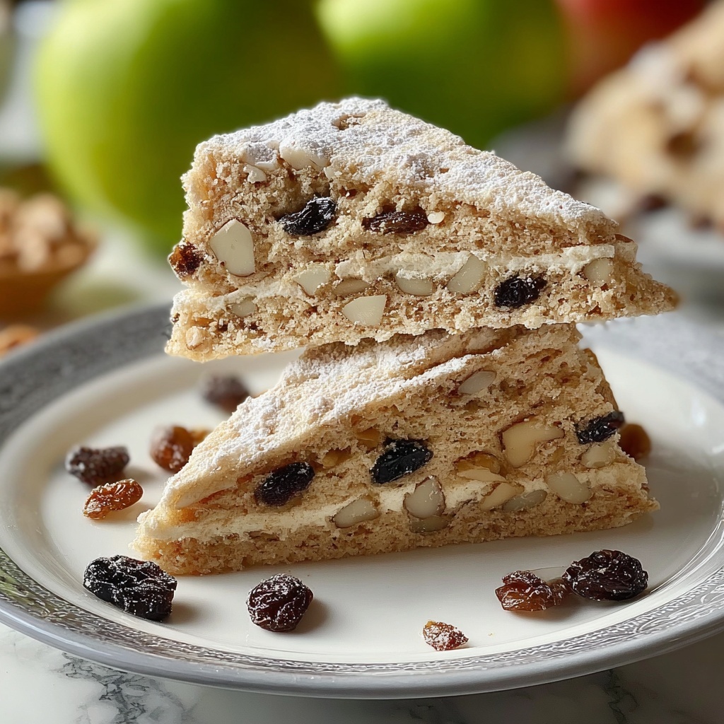 Apple Cinnamon Raisin Scones Recipe - Recipe Image