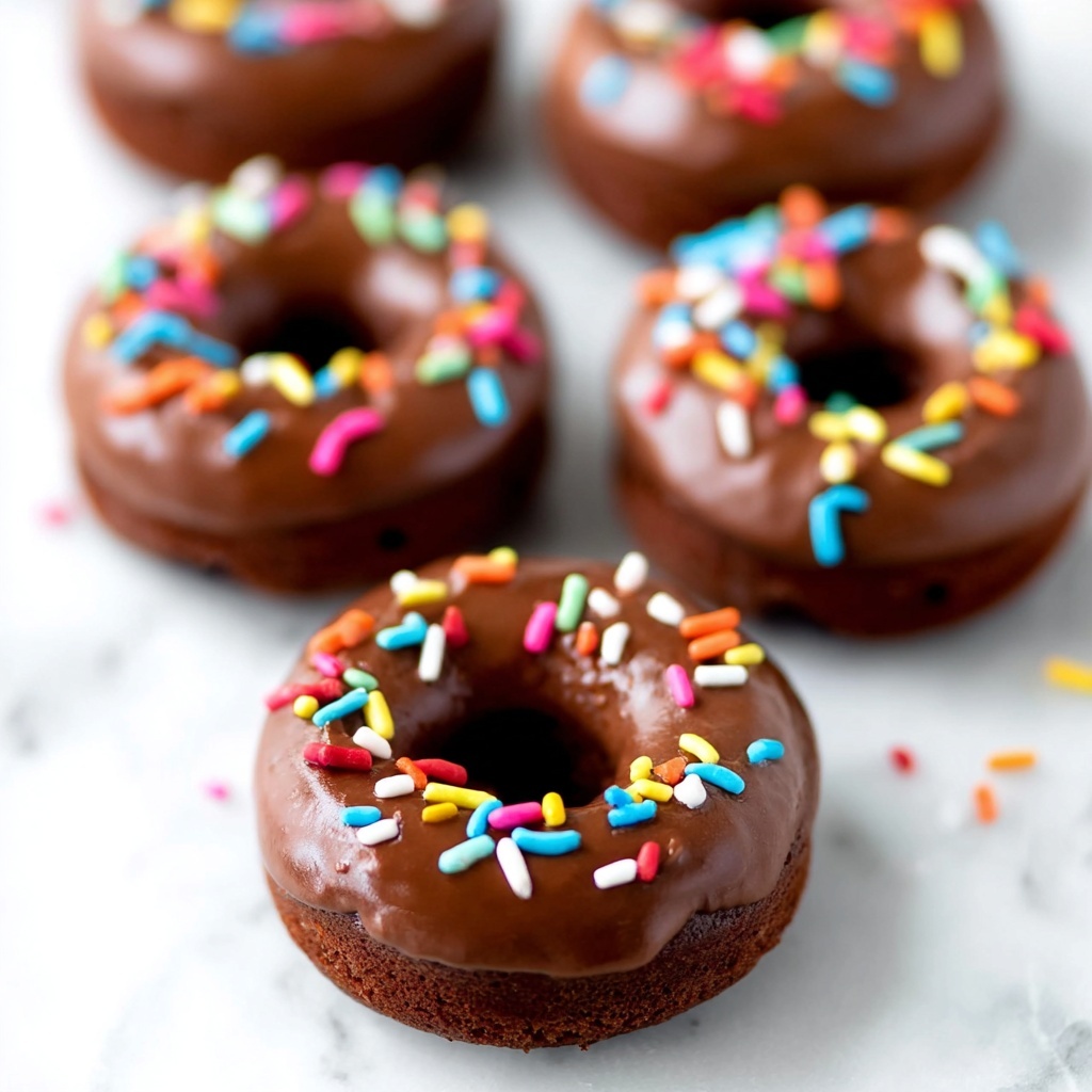 Chocolate Protein Donuts Recipe - Recipe Image