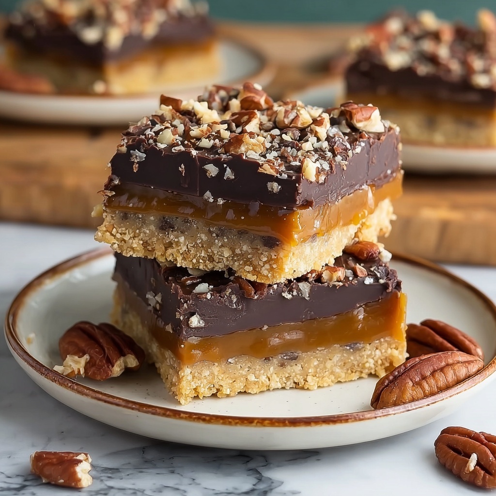 Turtle Bars Recipe - Recipe Image