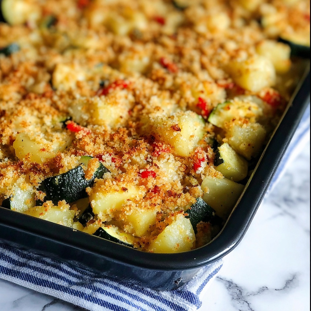 Zucchini Potato Bake Recipe - Recipe Image