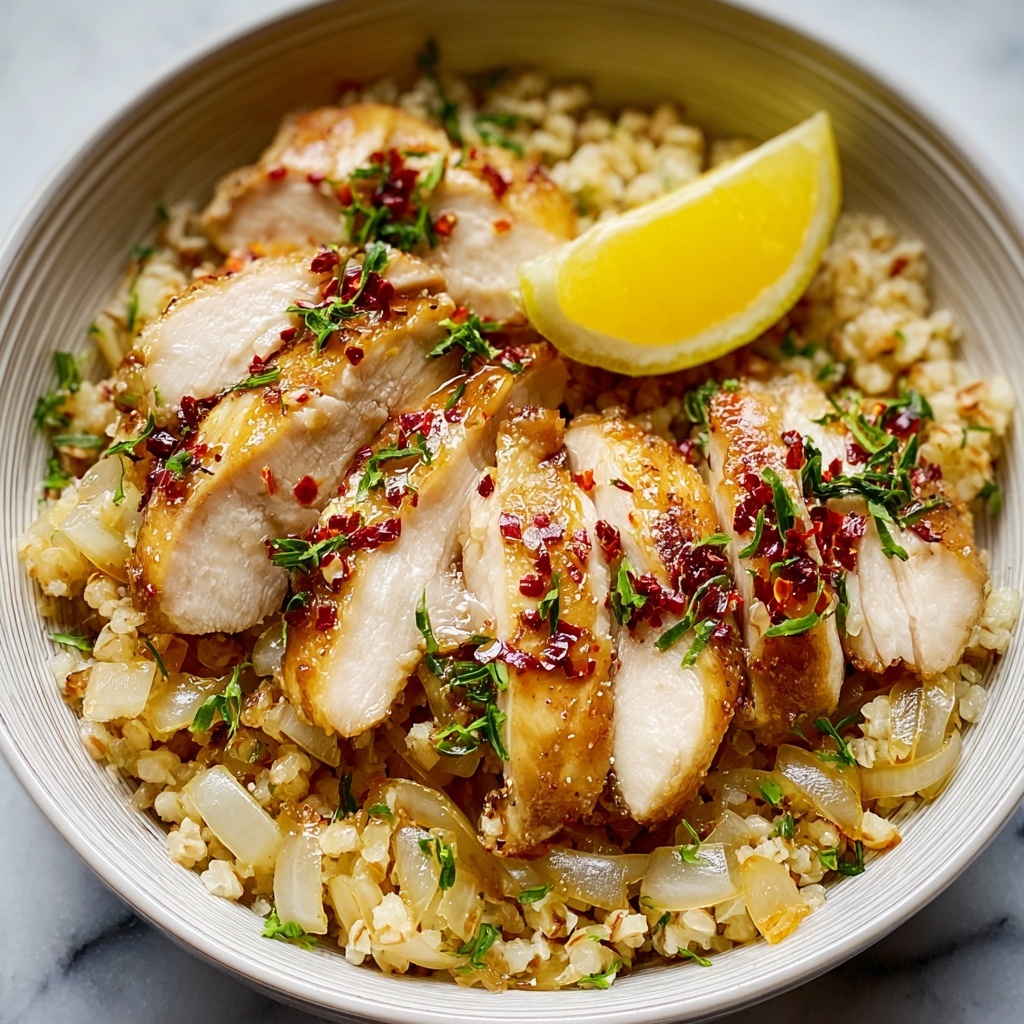 Chicken, Bulgur, and Sauerkraut One-Pot Meal Recipe - Recipe Image