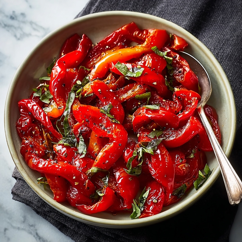 Roasted Red Pepper Salad Recipe - Recipe Image