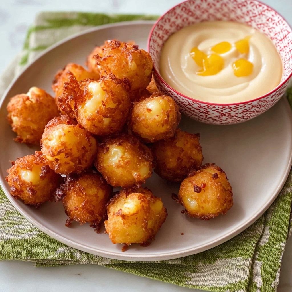 Crispy Corn Nuggets with Optional Dipping Sauces Recipe - Recipe Image