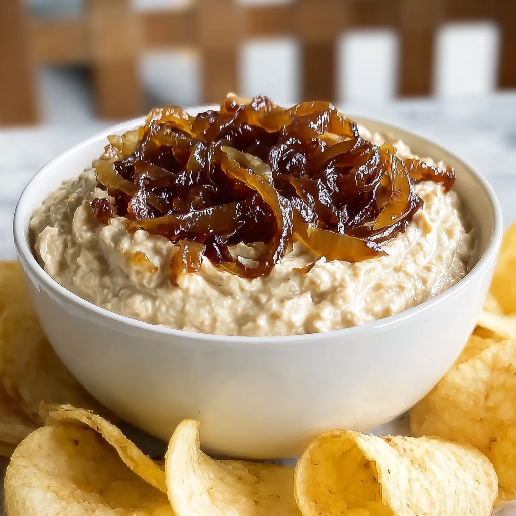 Caramelized Onion Dip: 5 Irresistible Flavor Secrets Recipe - Recipe Image
