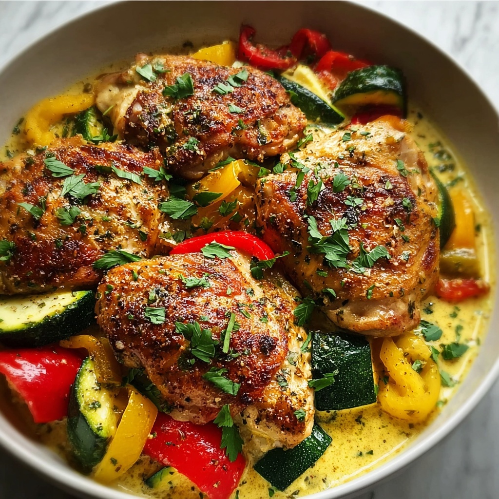 Italian Butter Baked Chicken with Veggies: 7 Flavorful Secrets Recipe - Recipe Image