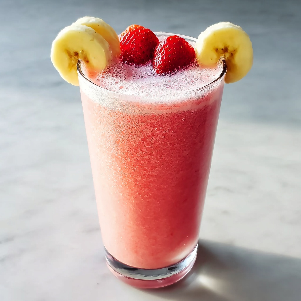 Strawberry Banana Smoothie Recipe - Recipe Image