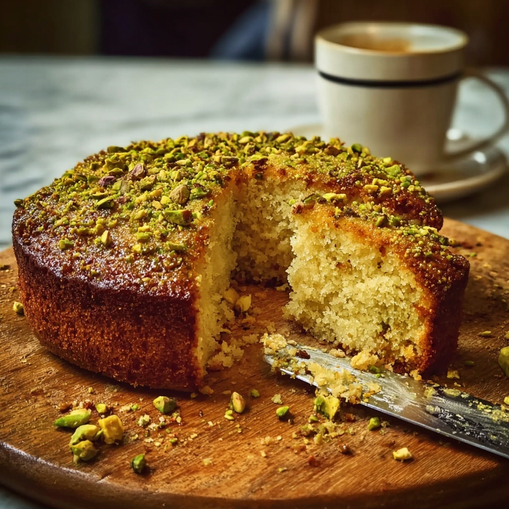 Cardamom Orange Cake with Pistachio Streusel Recipe - Recipe Image