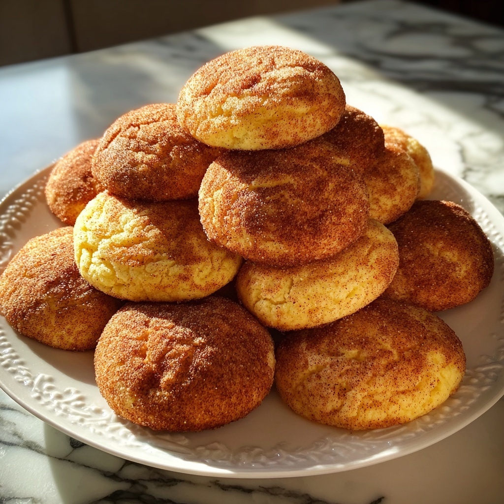 Pumpkin Snickerdoodle Cookies Recipe - Recipe Image