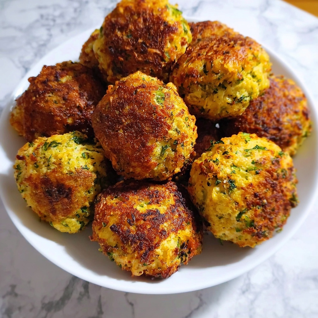 Delicious Broccoli Cheese Balls: A Comforting Snack Recipe - Recipe Image