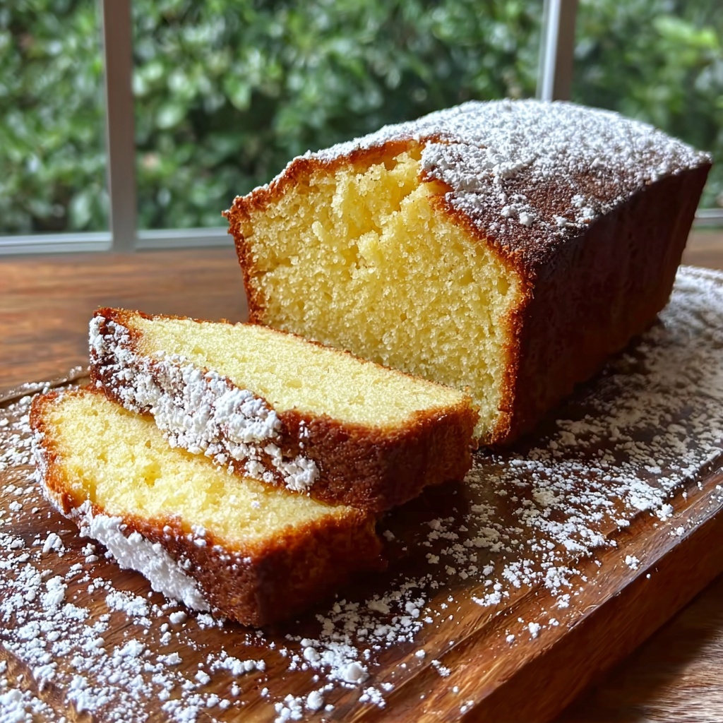 Million Dollar Pound Cake: 12 Comforting Slices of Delight Recipe - Recipe Image
