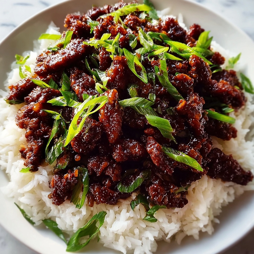 Comforting Mongolian Beef: 5 Steps to Savory Satisfaction Recipe - Recipe Image