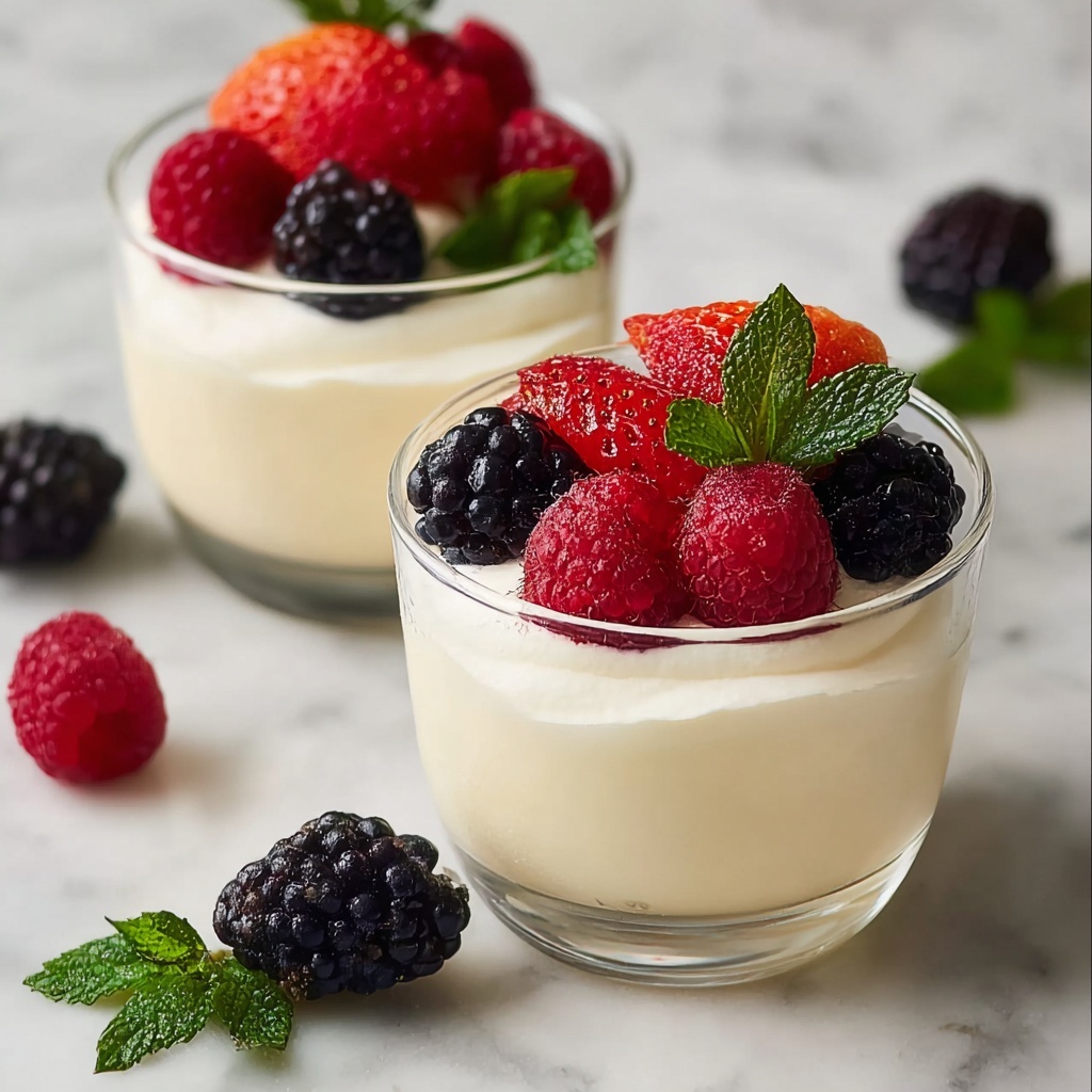 Decadent Keto Mascarpone Mousse with Roasted Strawberries Recipe - Recipe Image