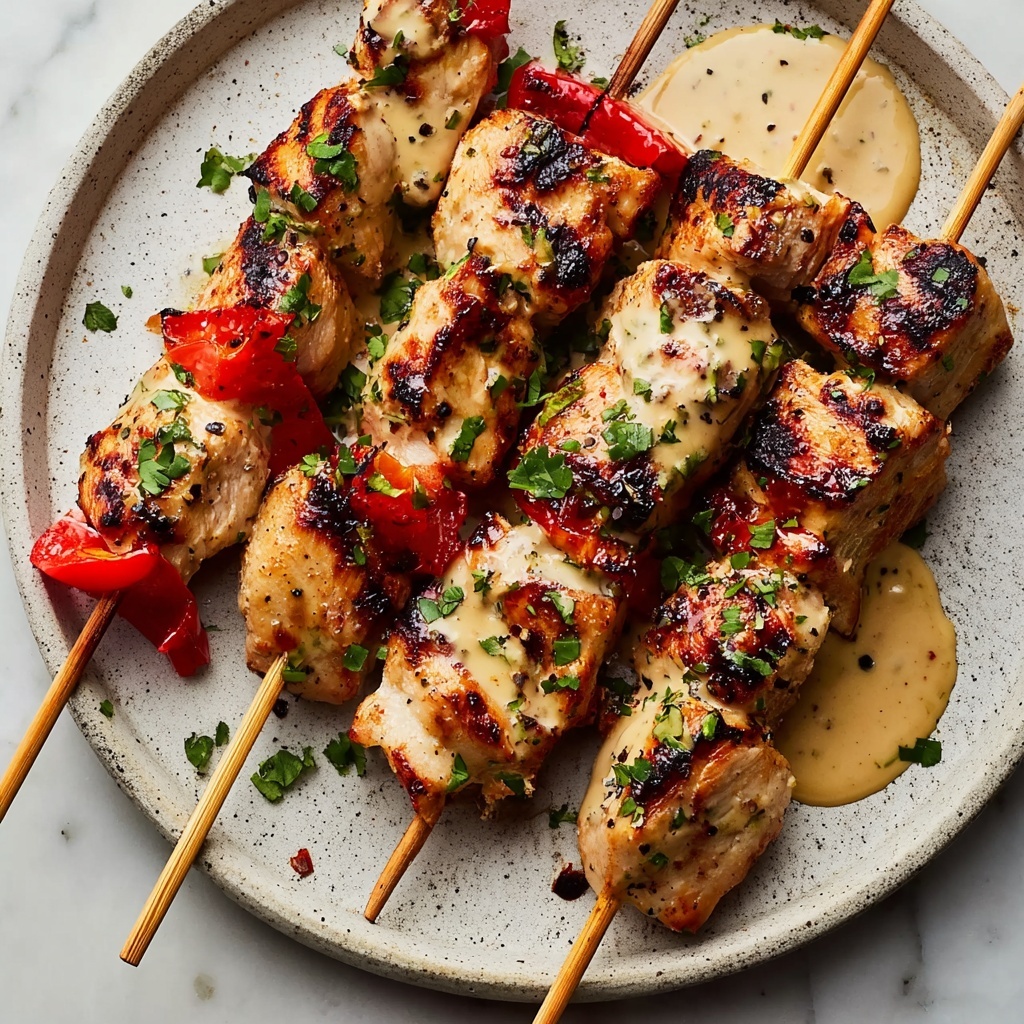 Sweet and Spicy Bang Bang Chicken Skewers for Your Grill Night Recipe - Recipe Image
