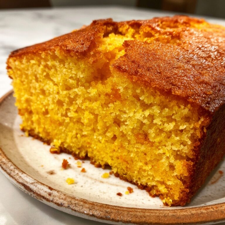 Easy Southern Cornbread with Buttermilk Recipe