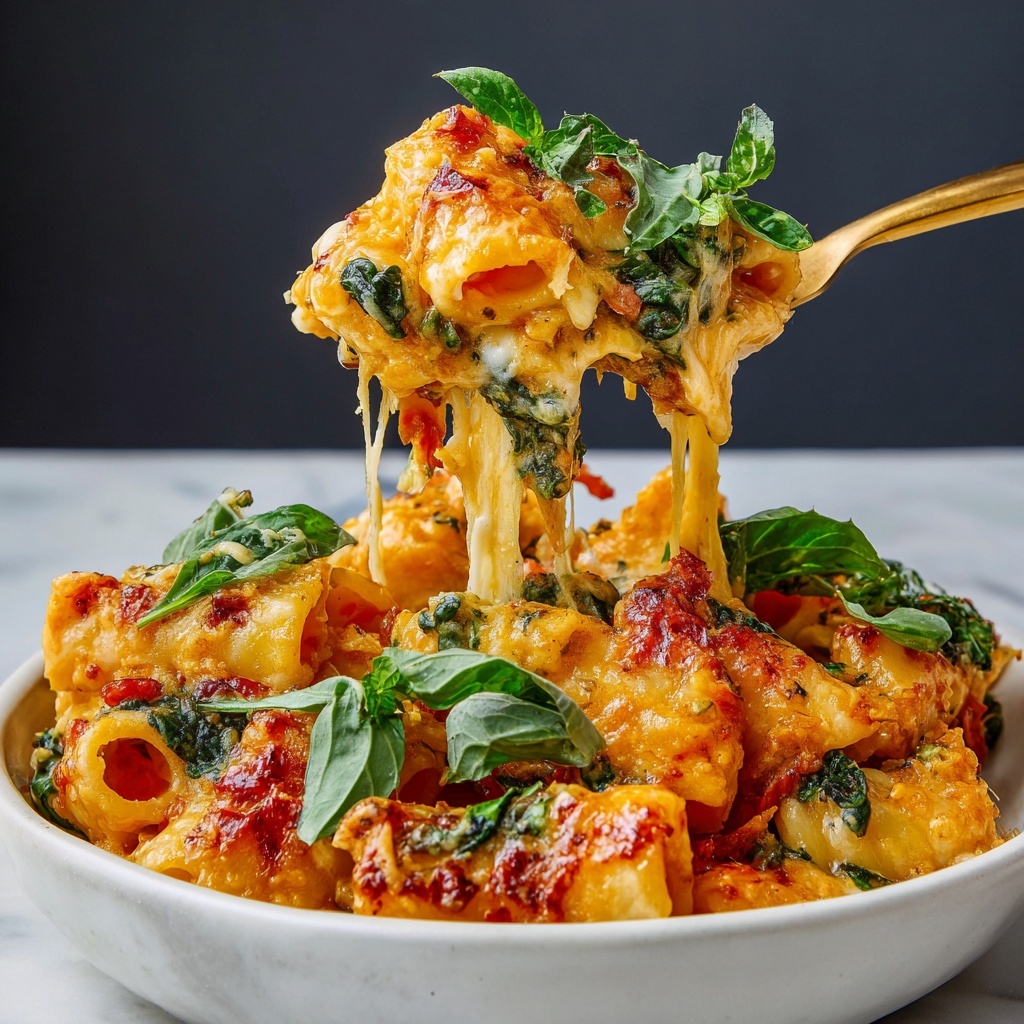 Creamy Tomato Garlic Pasta Recipe - Recipe Image