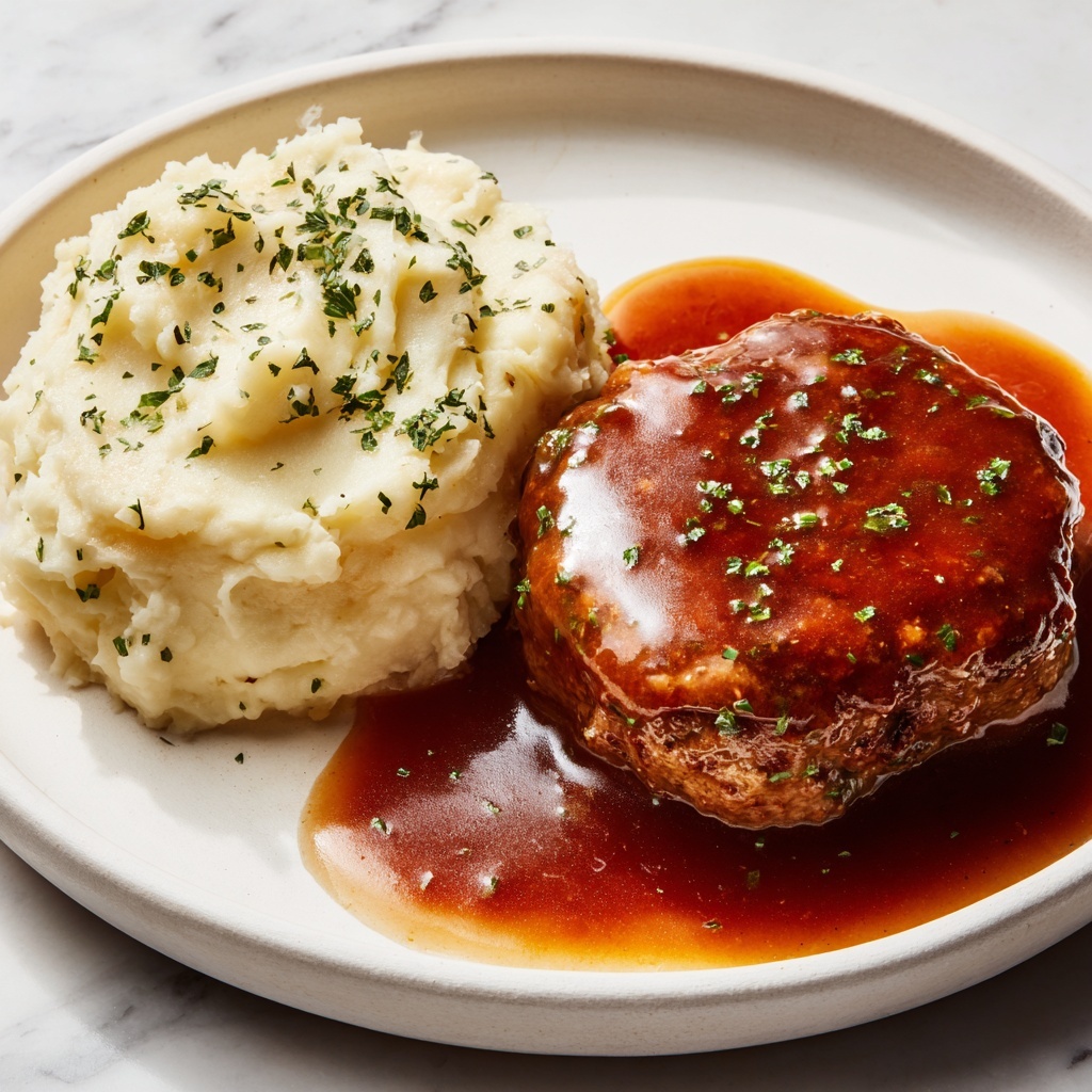 Easy Salisbury Steak Recipe - Recipe Image