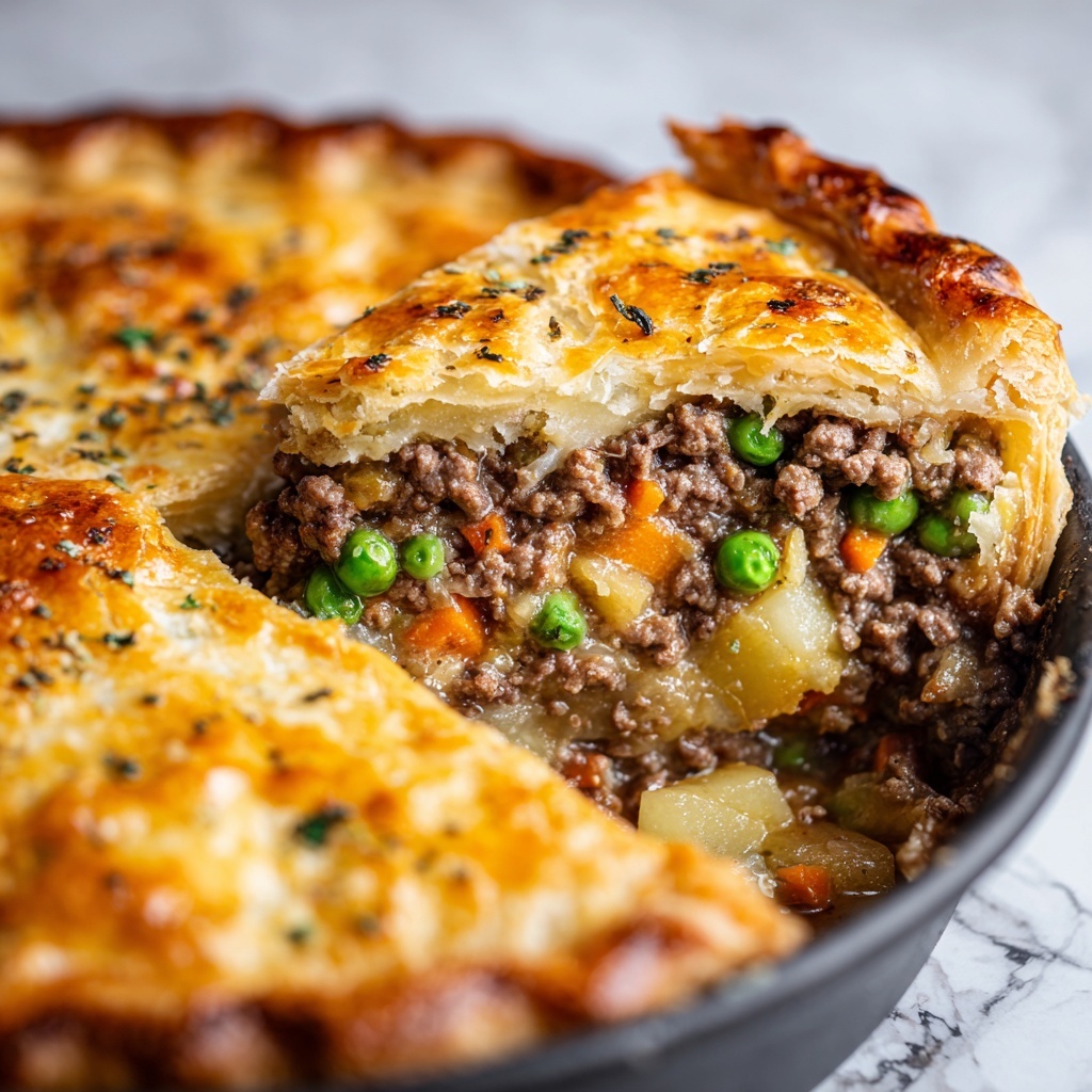 Hearty Veggie Pot Pie with Flaky Crust Recipe - Recipe Image