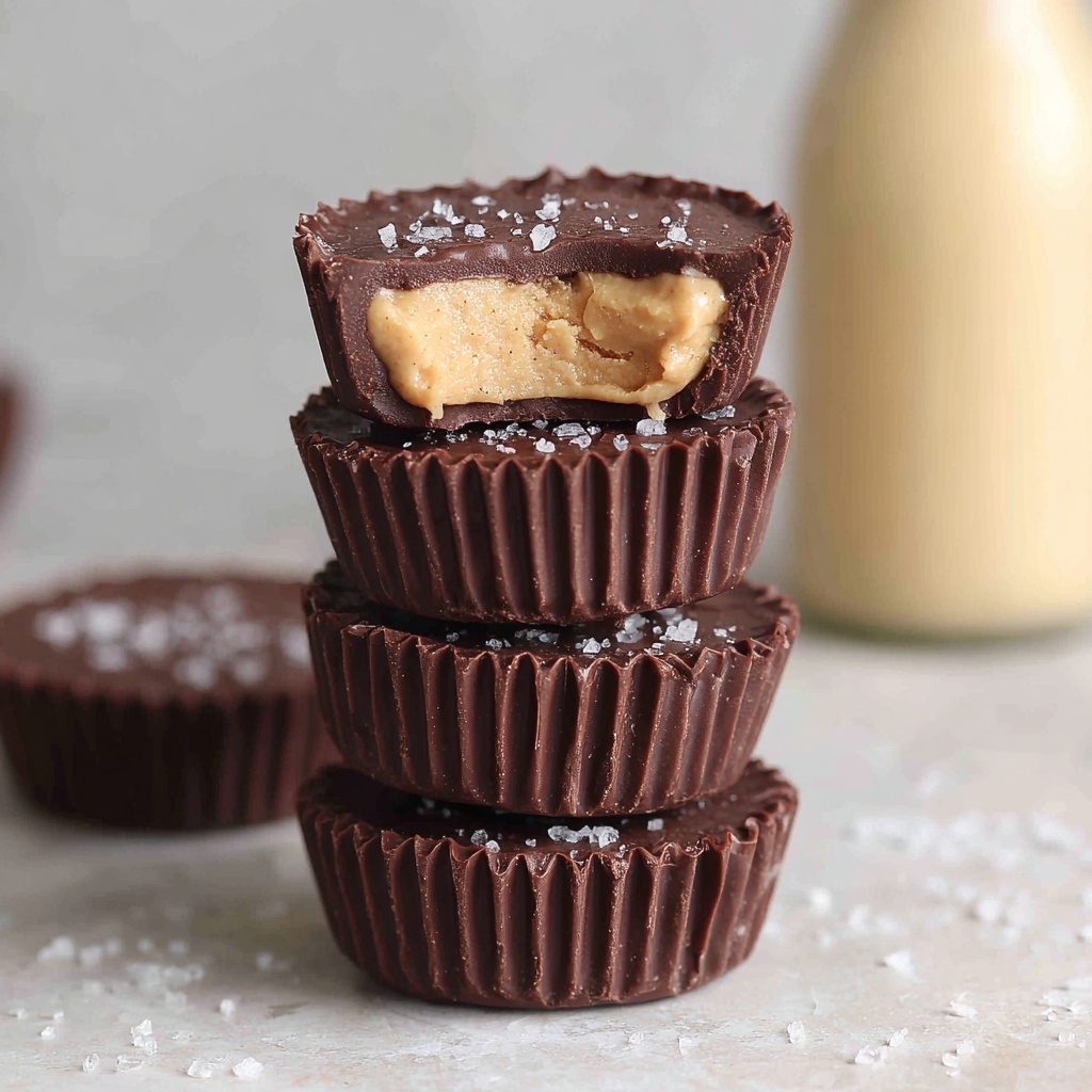 Vegan Peanut Butter Cups (Copycat Reese's) Recipe - Recipe Image