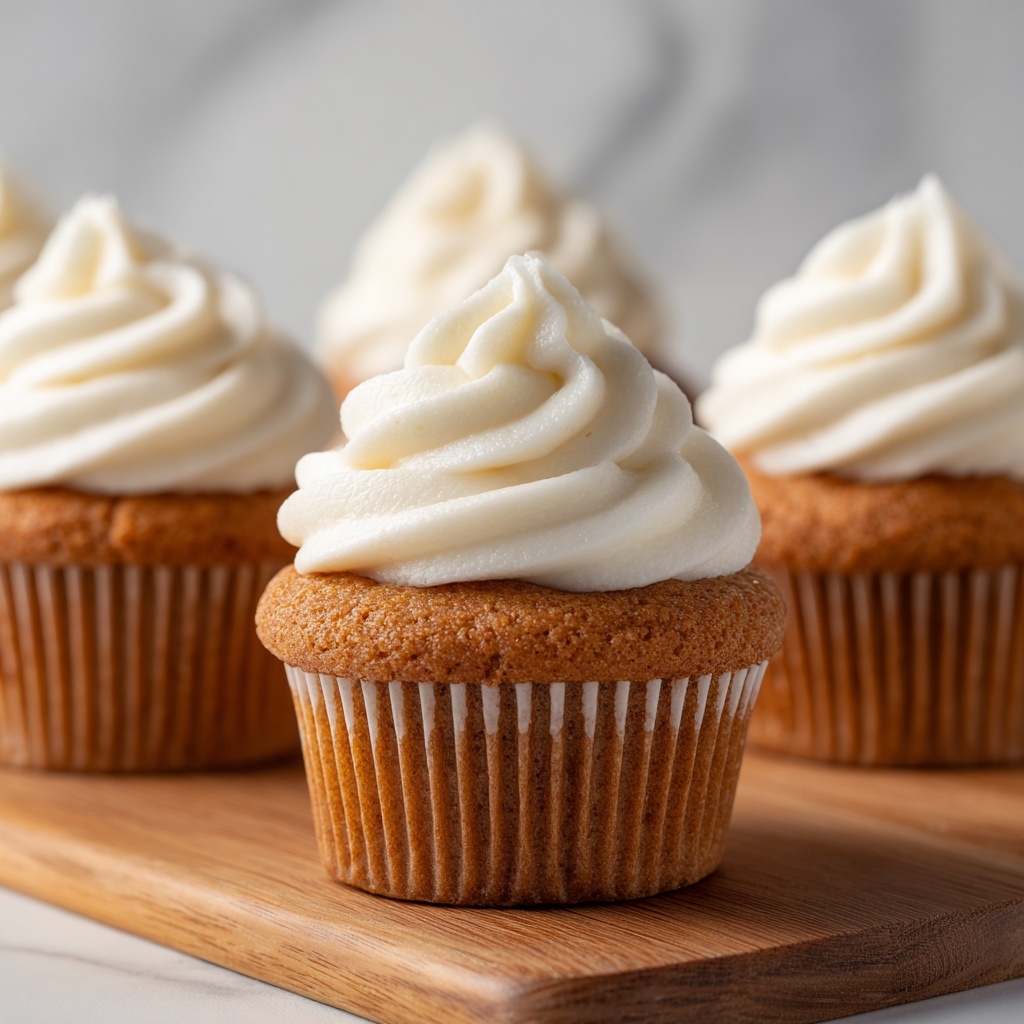 Pumpkin Cheesecake Cupcakes Recipe - Recipe Image