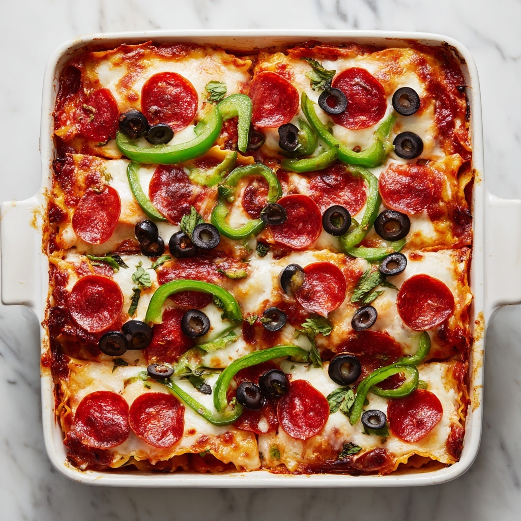 Supreme Pizza Casserole Recipe - Recipe Image