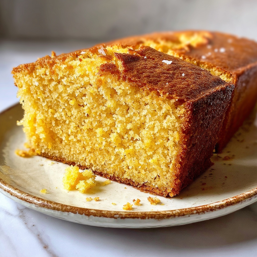 Easy Southern Cornbread with Buttermilk Recipe - Recipe Image