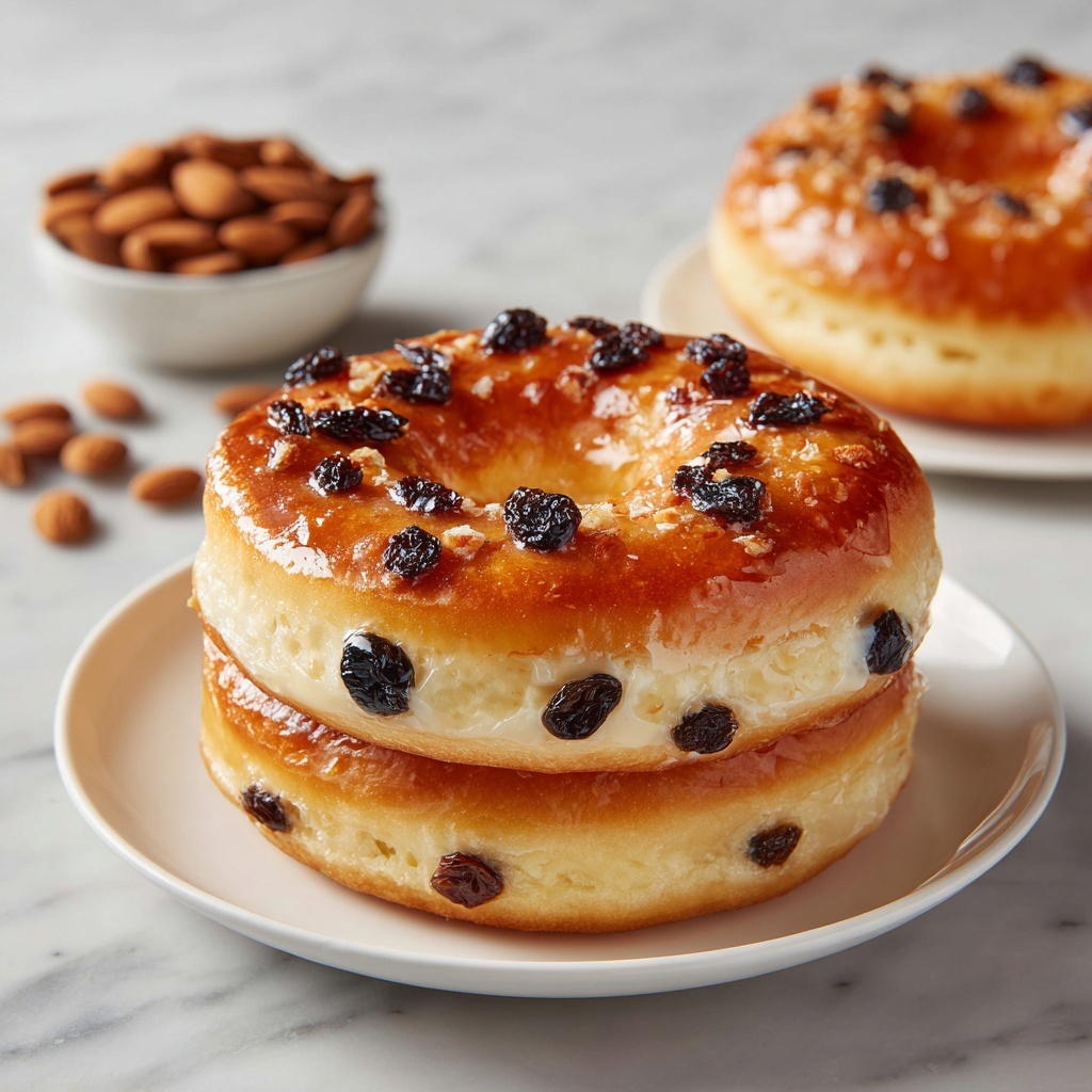 Cinnamon Raisin Greek Yogurt Bagels Recipe - Recipe Image