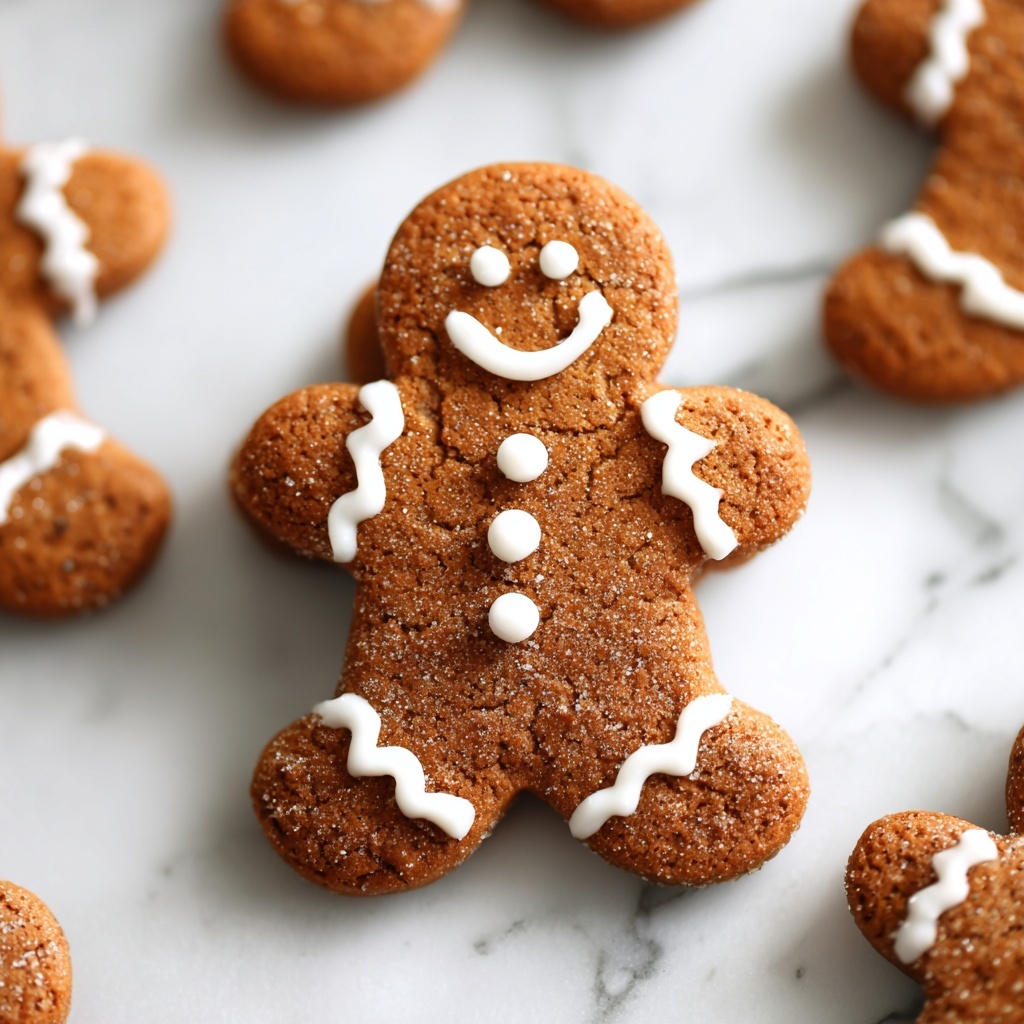 Soft & Chewy Gingerbread Men Cookies Recipe - Recipe Image