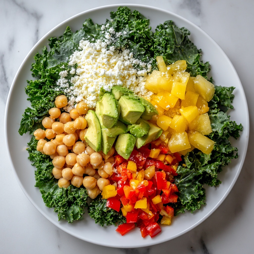 Chopped Salad with Chickpeas, Feta, and Avocado Recipe - Recipe Image