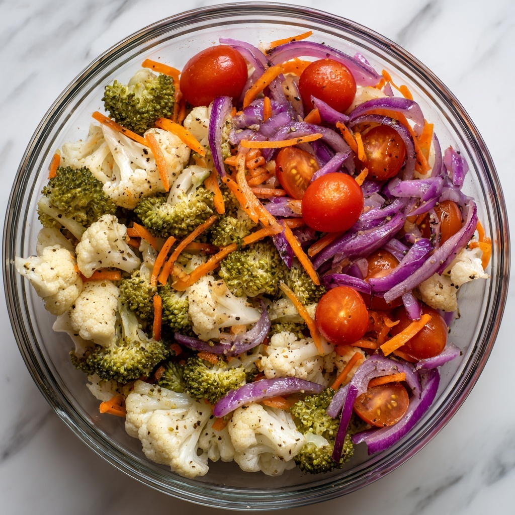 Delightful Cauliflower Broccoli Salad for Comforting Gatherings Recipe - Recipe Image