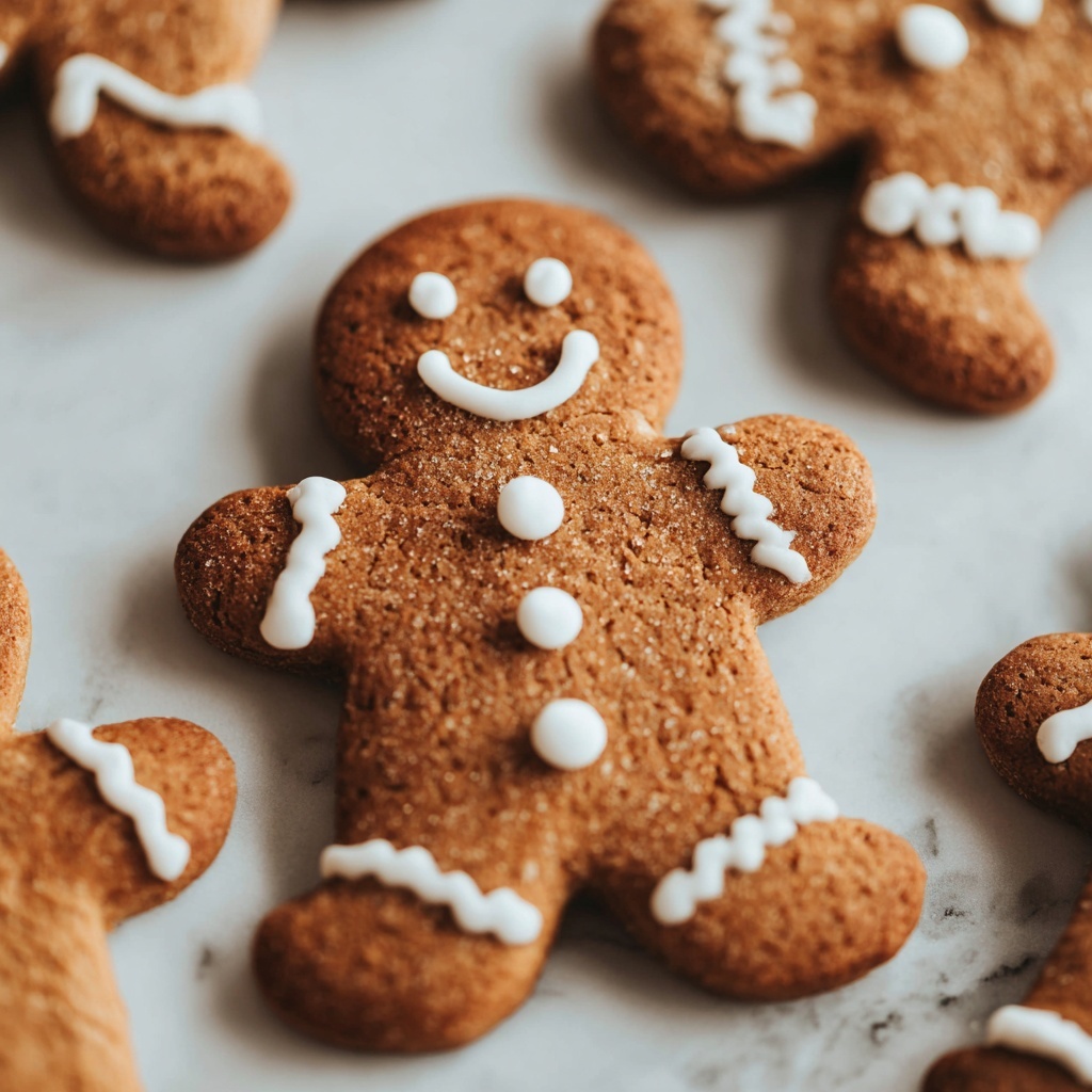 Soft & Chewy Gingerbread Men Cookies Recipe - Recipe Image