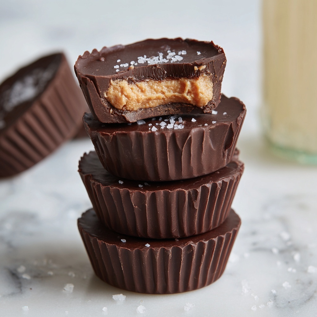 Vegan Peanut Butter Cups (Copycat Reese's) Recipe - Recipe Image